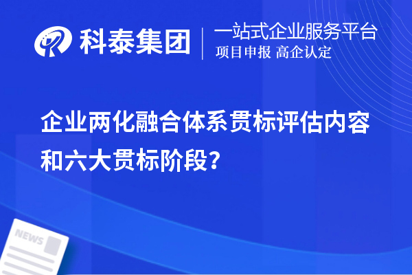 企業(yè)兩化融合體系貫標評估內(nèi)容和六大貫標階段？