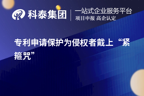 專利申請(qǐng)保護(hù)為侵權(quán)者戴上“緊箍咒”