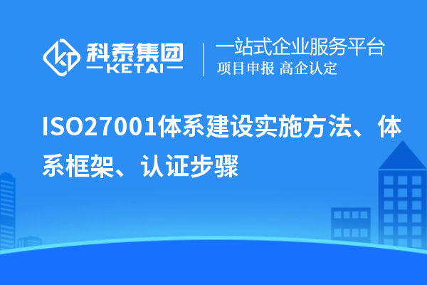 ISO27001體系建設(shè)實(shí)施方法、體系框架、認(rèn)證步驟