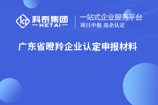 廣東省<a href=http://www.hsloq2267.cn/fuwu/dengling.html target=_blank class=infotextkey>瞪羚企業(yè)認定</a>申報材料
