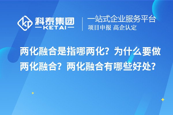 兩化融合是指哪兩化？為什么要做兩化融合？?jī)苫诤嫌心男┖锰帲? style=