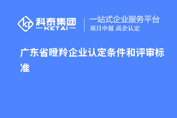 廣東省<a href=http://www.hsloq2267.cn/fuwu/dengling.html target=_blank class=infotextkey>瞪羚企業(yè)認定</a>條件和評審標準