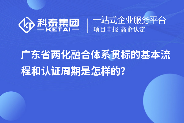 廣東省兩化融合體系貫標(biāo)的基本流程和認(rèn)證周期是怎樣的？